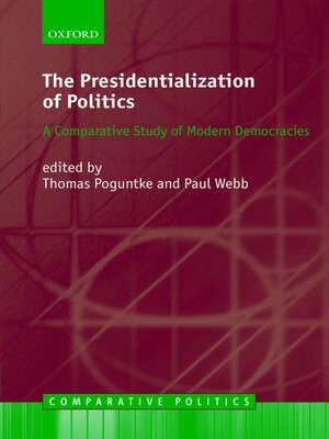 cover image of The Presidentialization of Politics